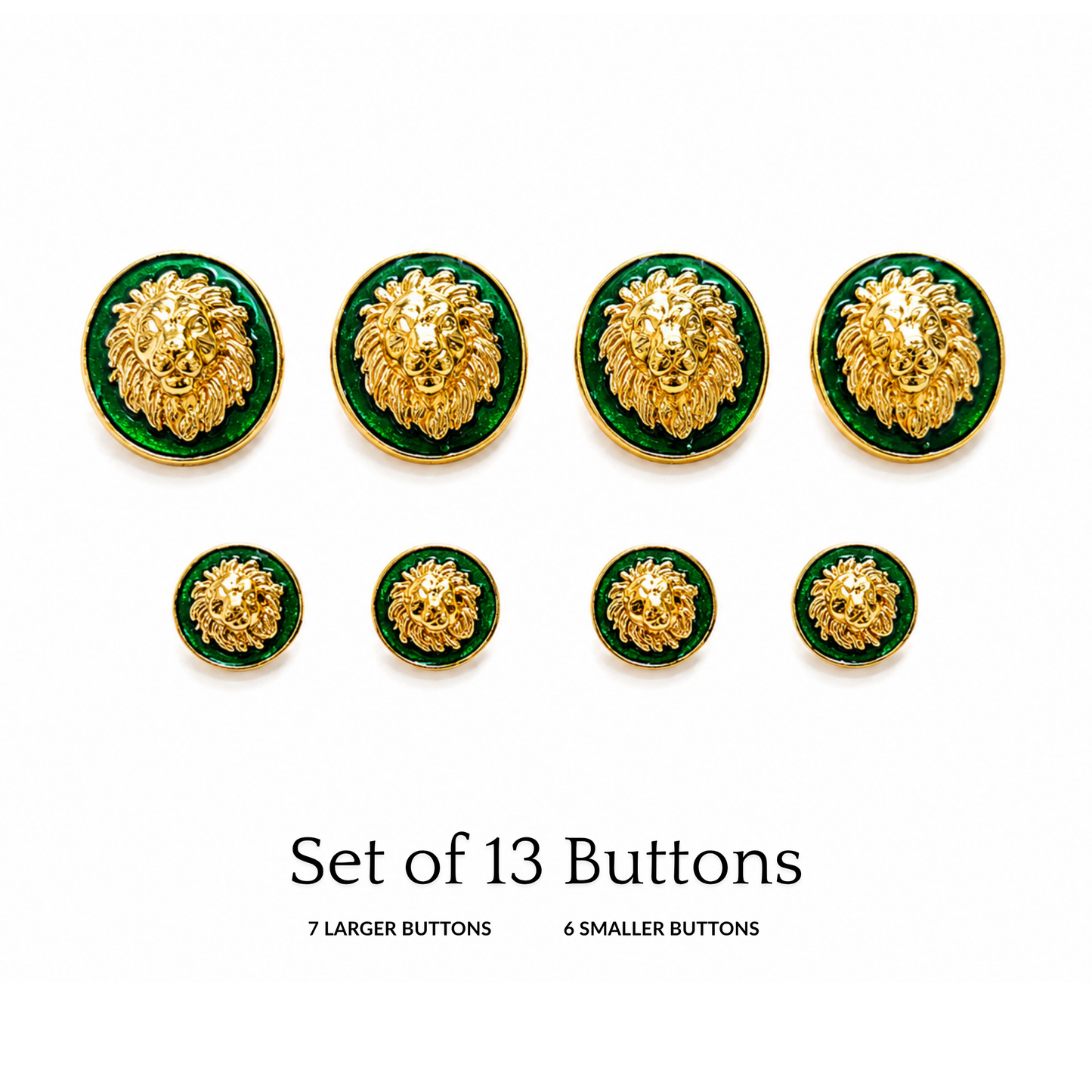 Heritage Lion Button