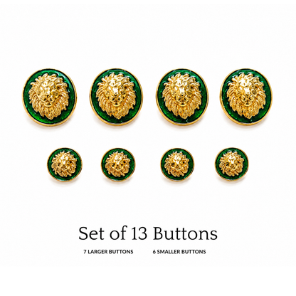Heritage Lion Button