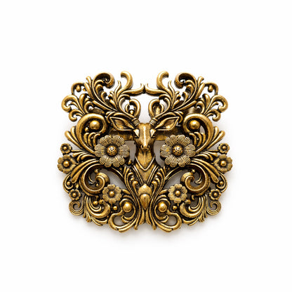 Royal Deer Brooch