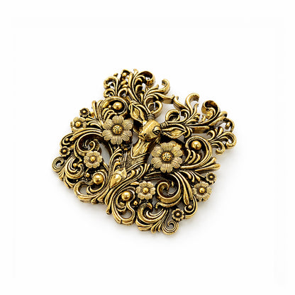 Royal Deer Brooch