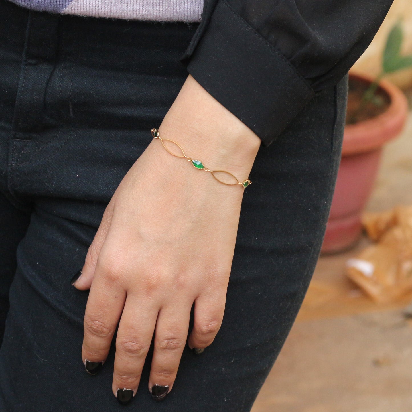 Green Love Bracelet