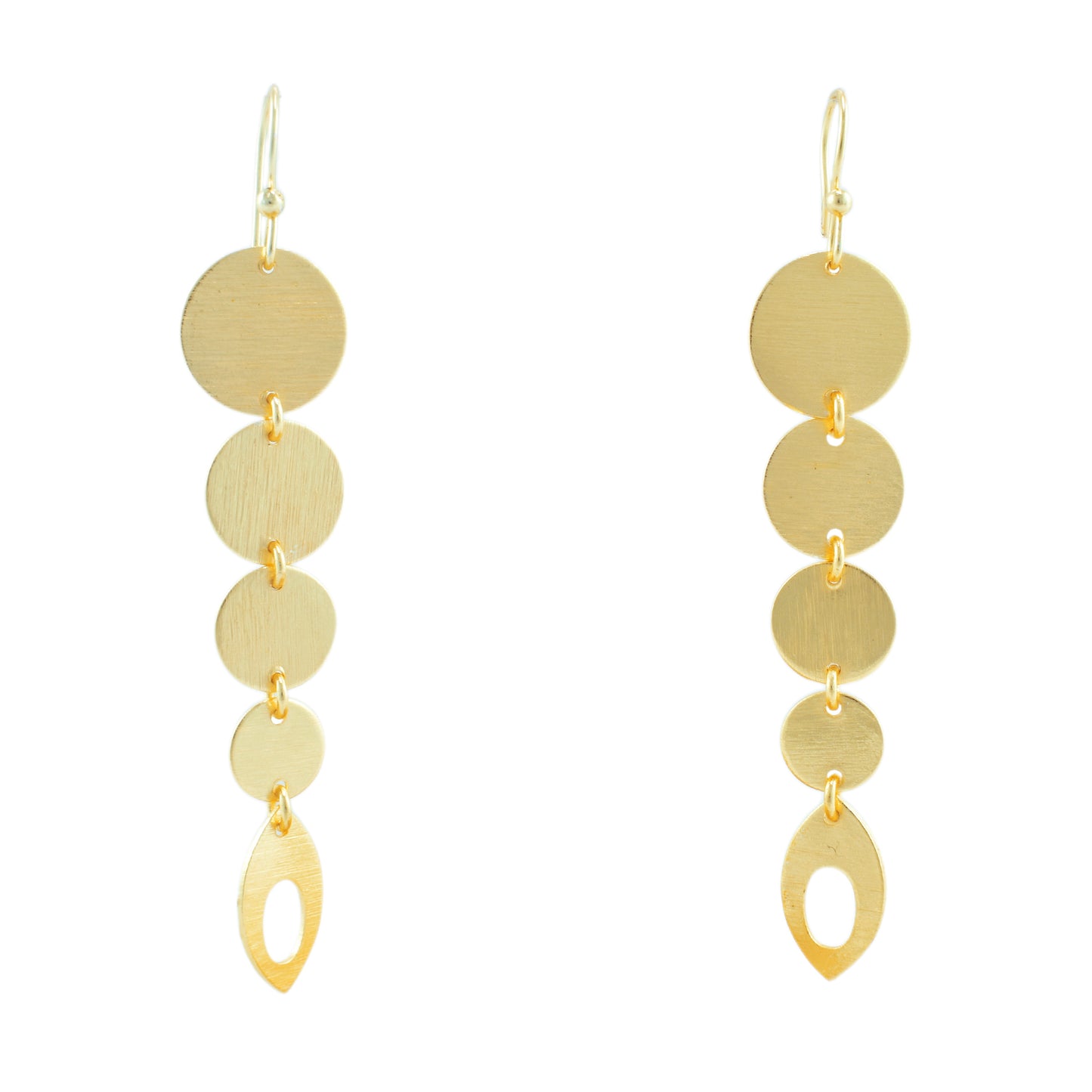 Floating Orbs Hook Earrings