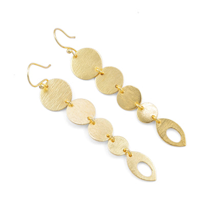 Floating Orbs Hook Earrings
