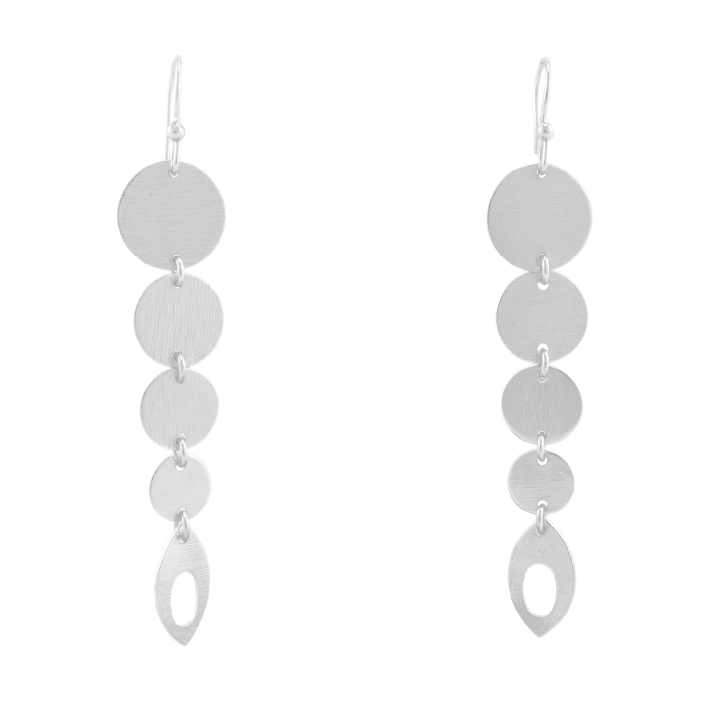 Floating Orbs Hook Earrings