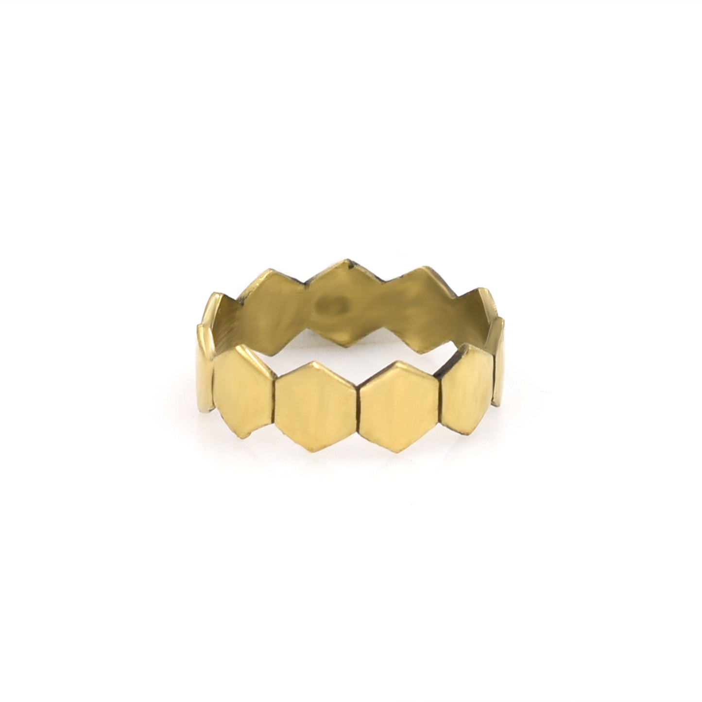 Hexagonal Trail Ring