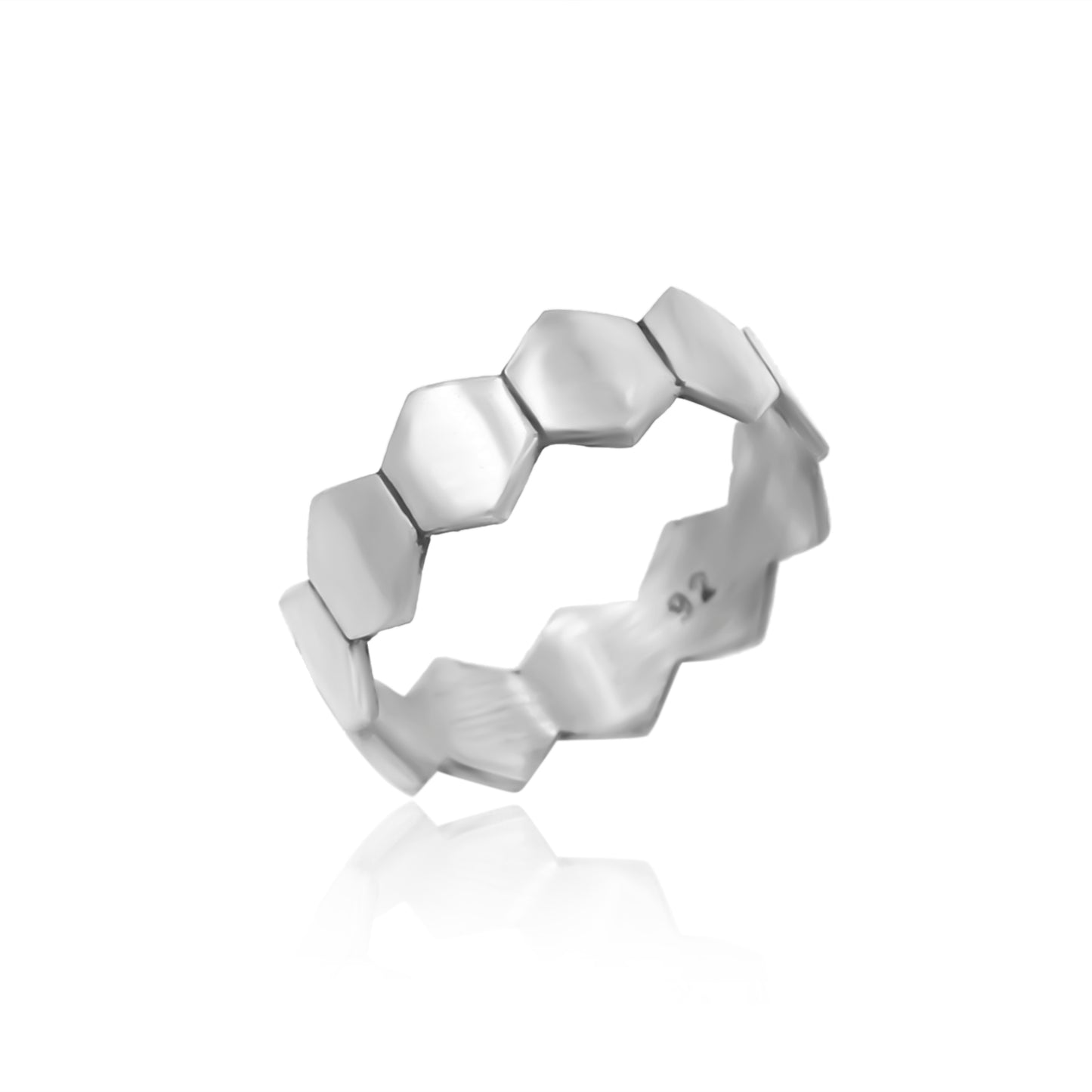 Hexagonal Trail Ring