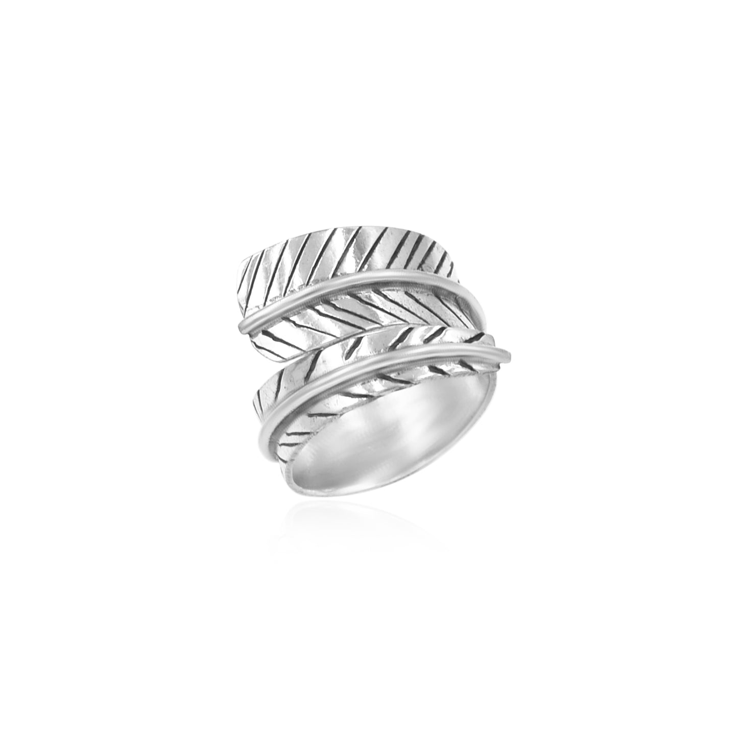 Twist Of The Leaves Ring