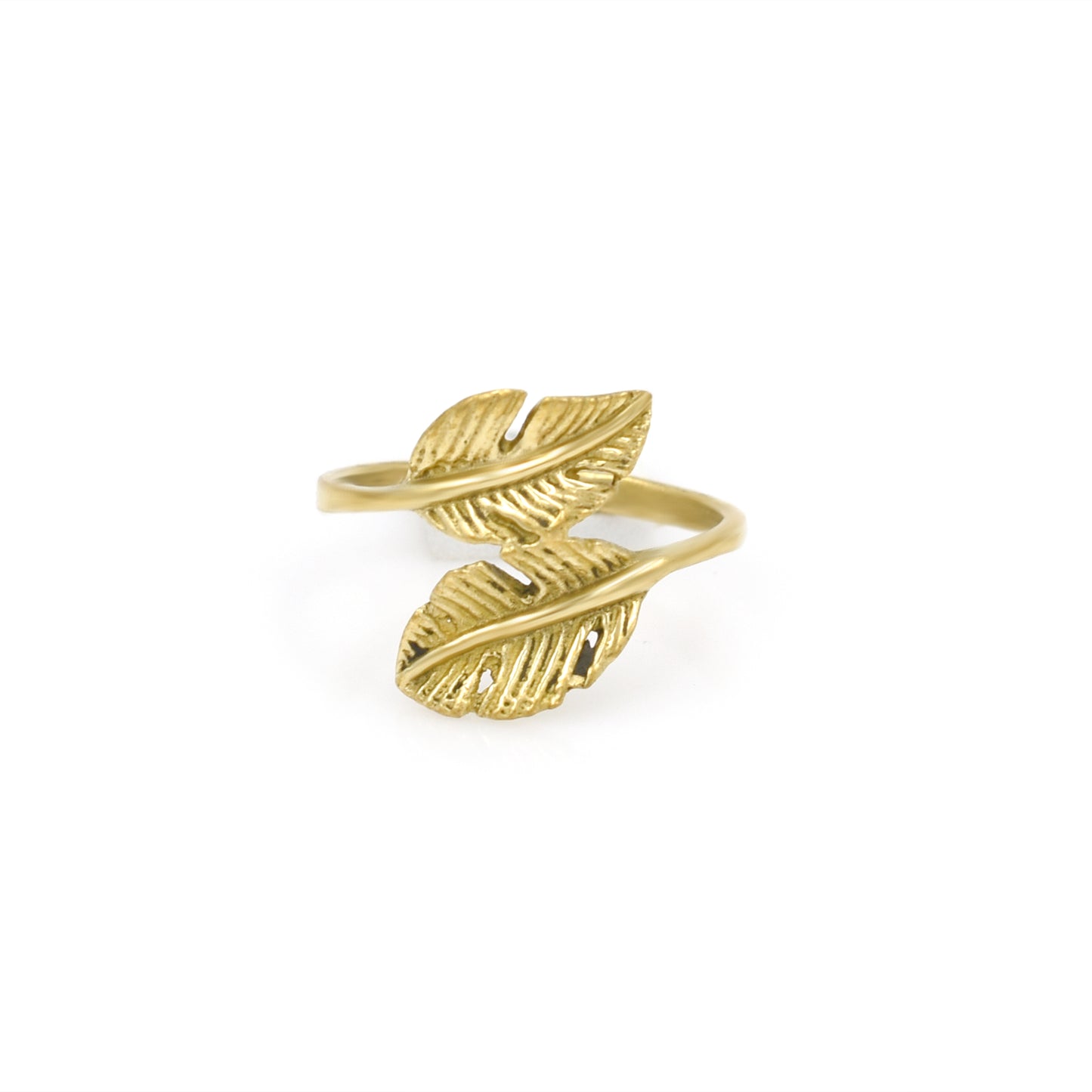 Touching Maple Leaf Ring