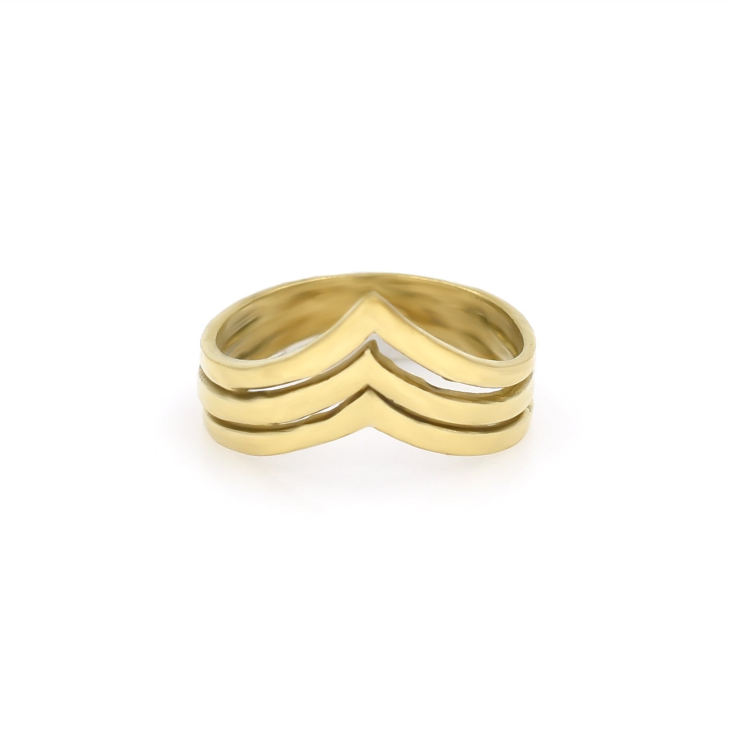 Metallic Trail Ring