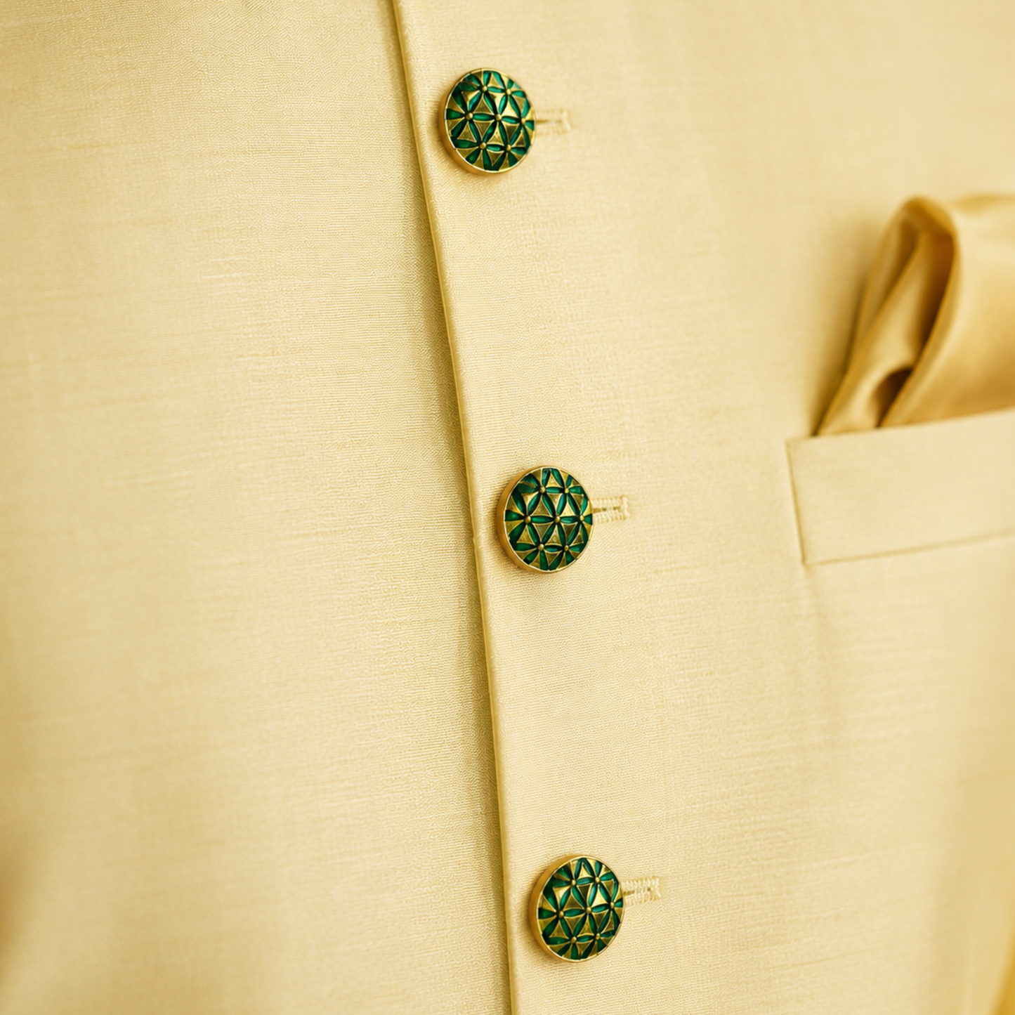 Regal Pattern Button