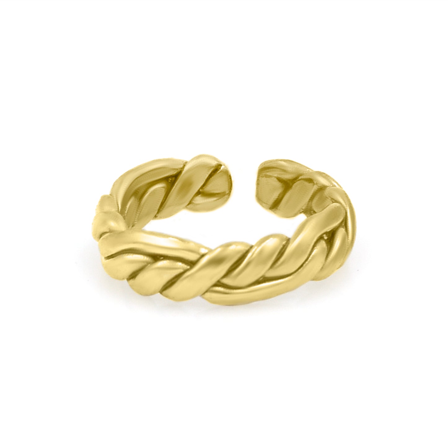 Twisted Rope Band Ring