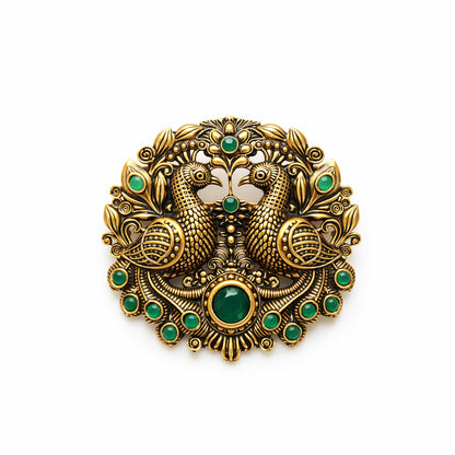 Danicng Peacock Brooch