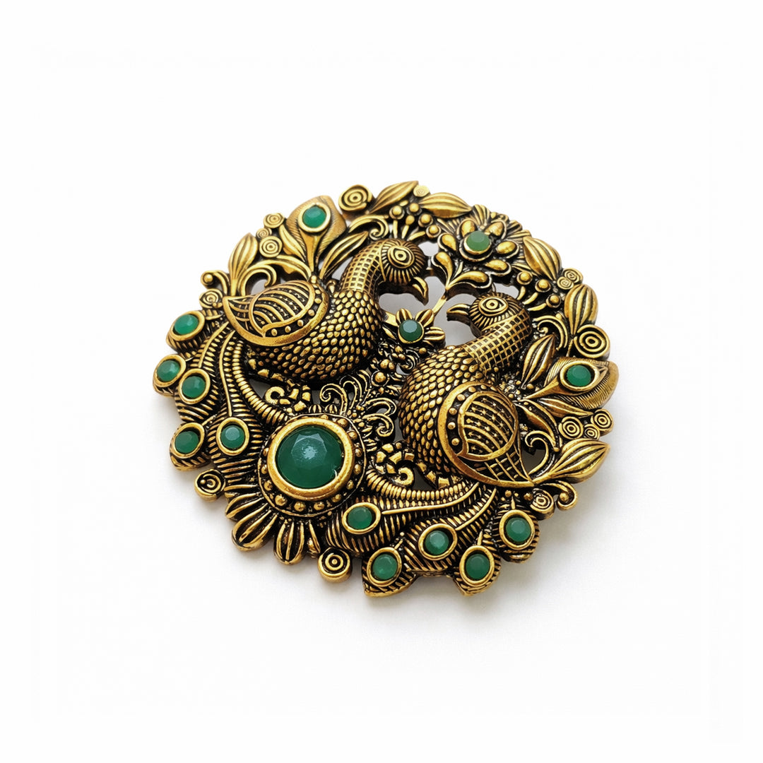 Danicng Peacock Brooch