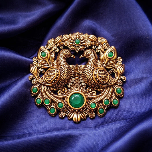 Danicng Peacock Brooch