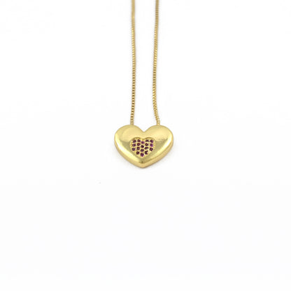 Red Heart Necklace