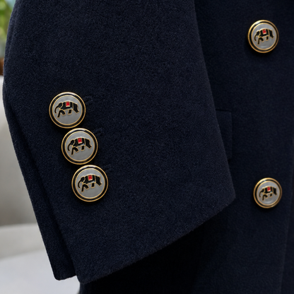 Heritage Elephant Button