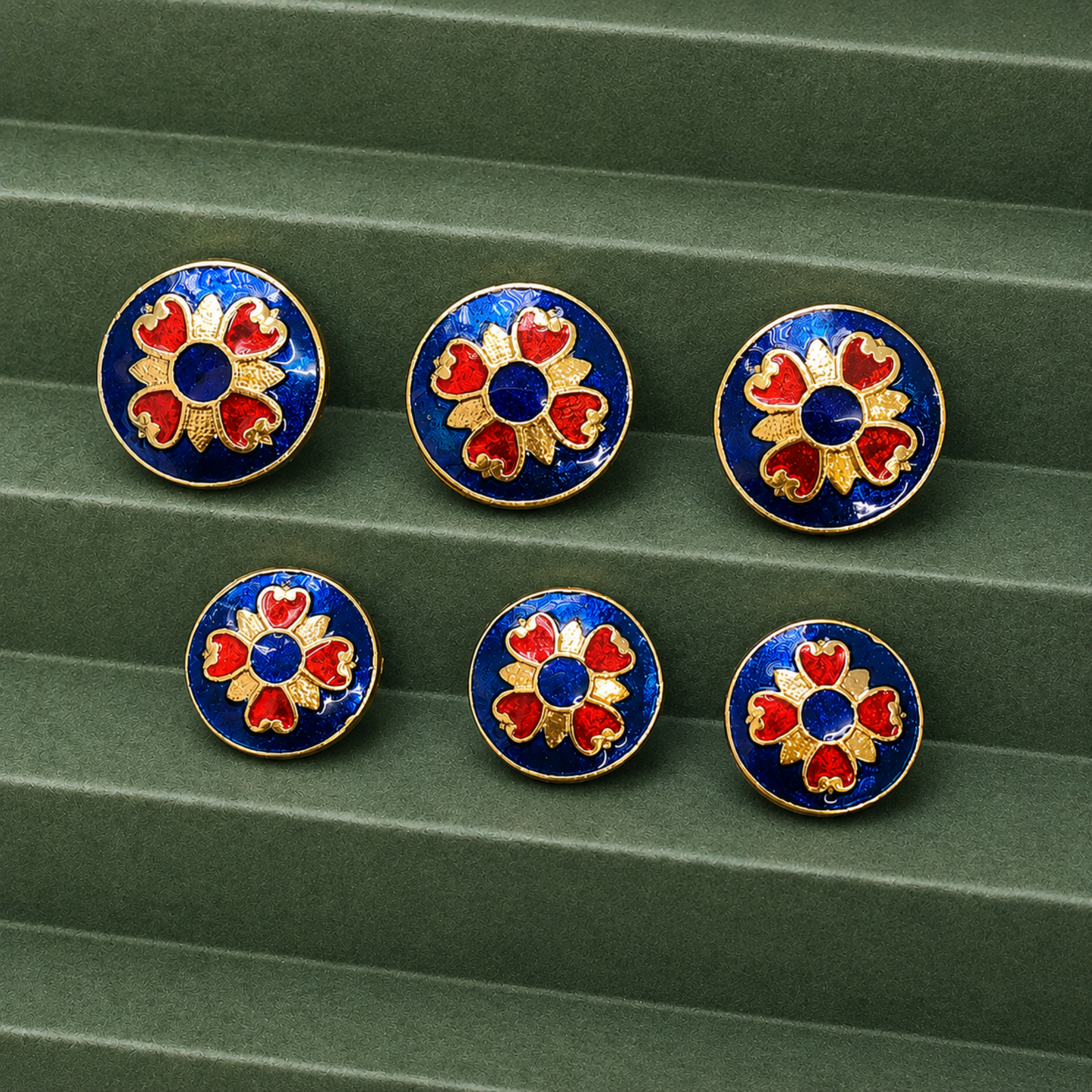 Neel Ratna Crest Button