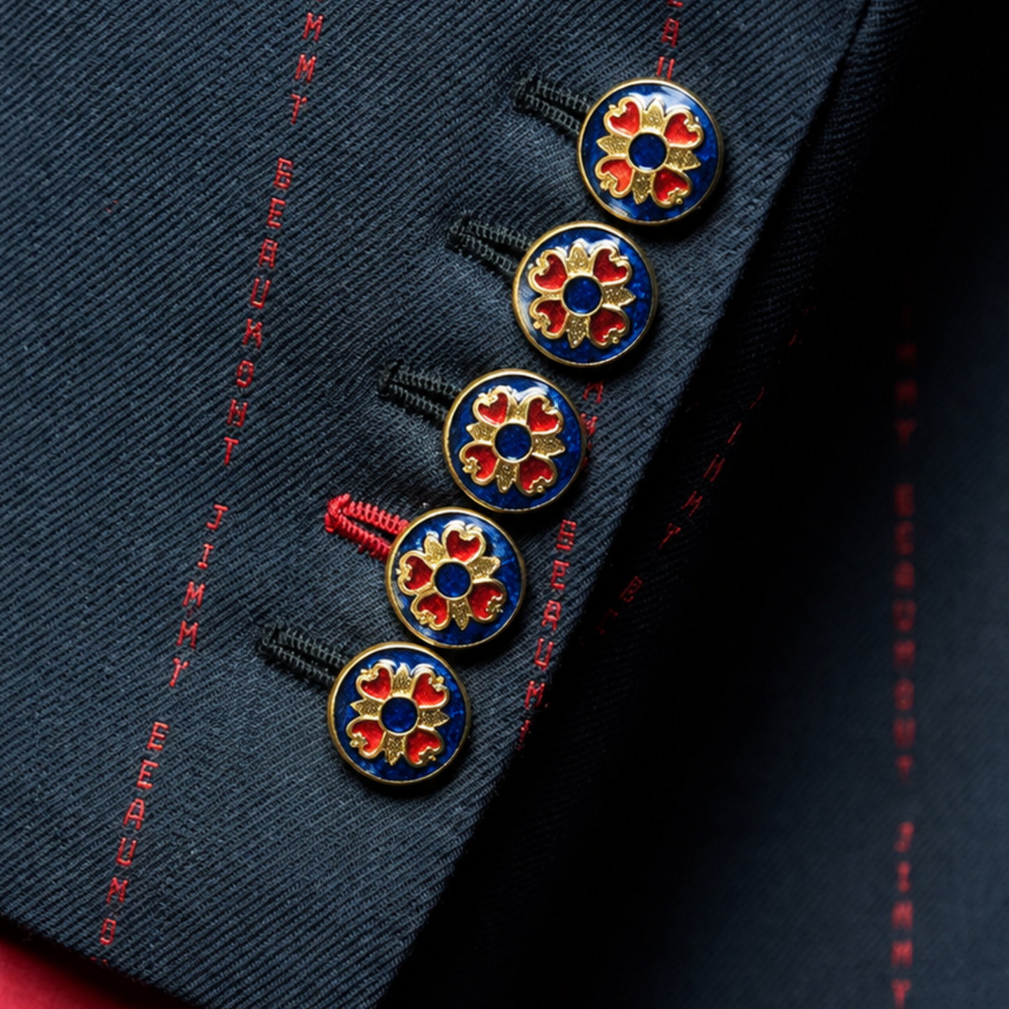 Neel Ratna Crest Button