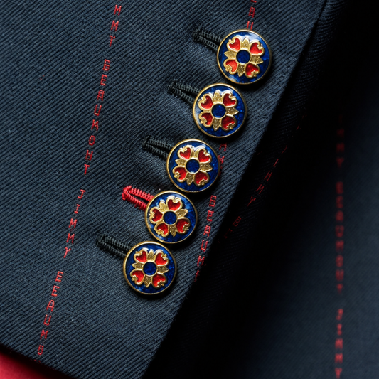 Neel Ratna Crest Button