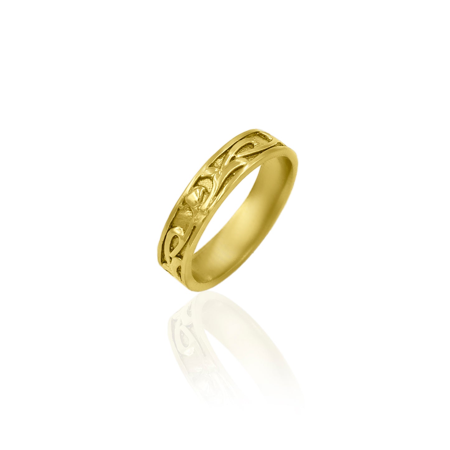 Meandering Band Ring