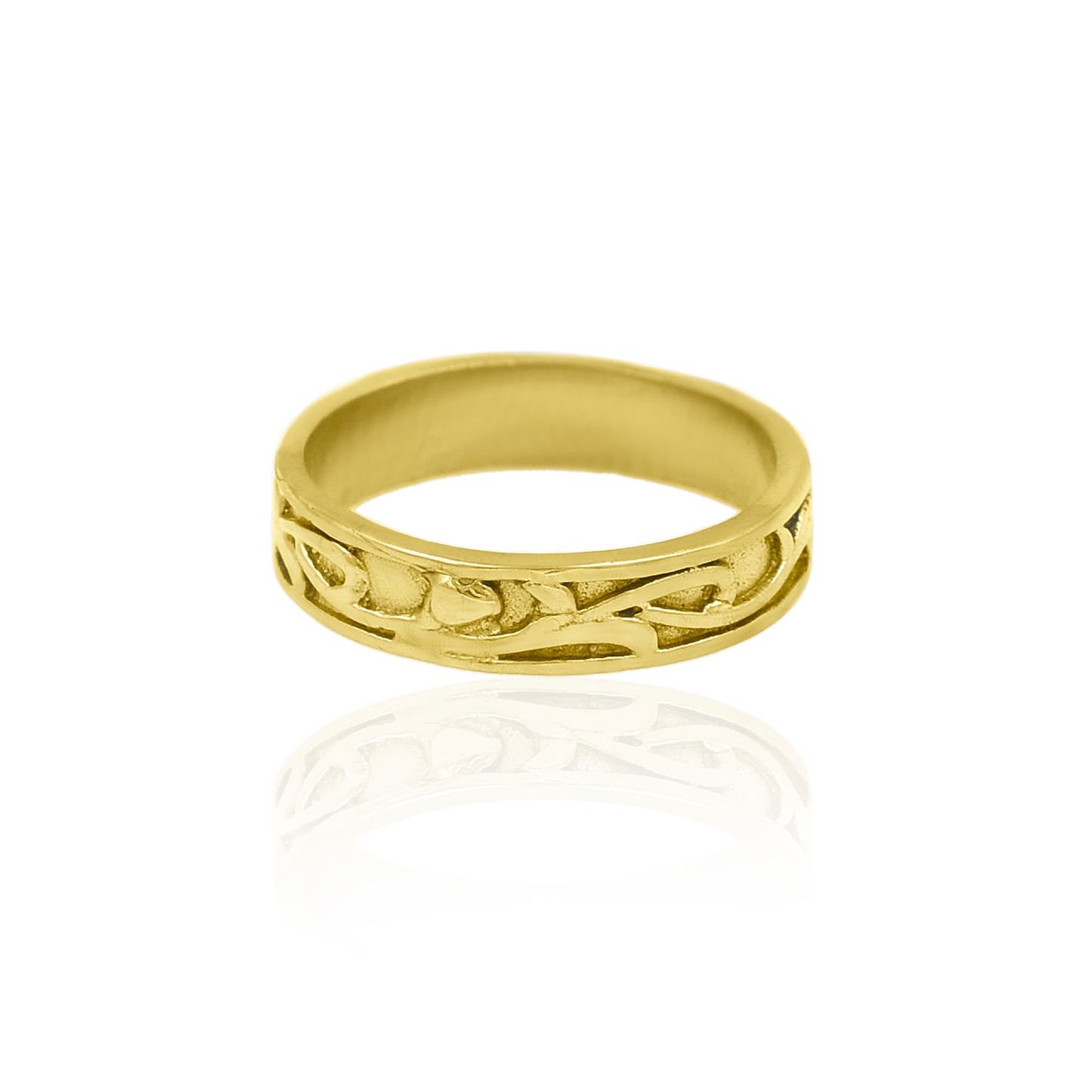 Meandering Band Ring