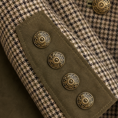 Imperial Oxide Crest Button