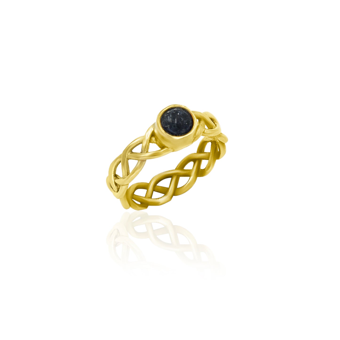 Twisting Tales Of Black Onyx Ring