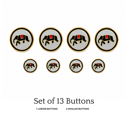 Heritage Elephant Button