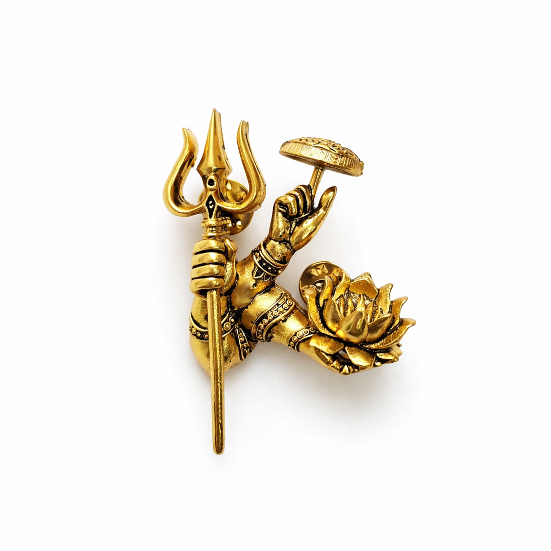 Ma Durga Brooch