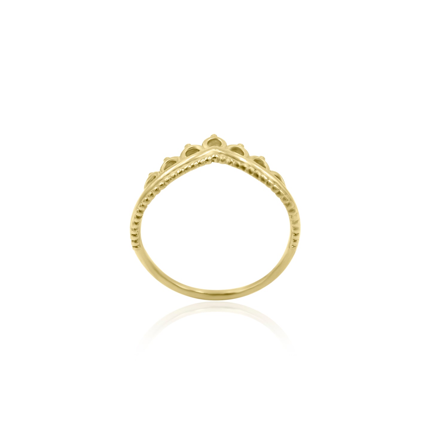 Uplifted Crown Ring