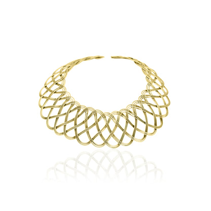 Golden Swirls Choker