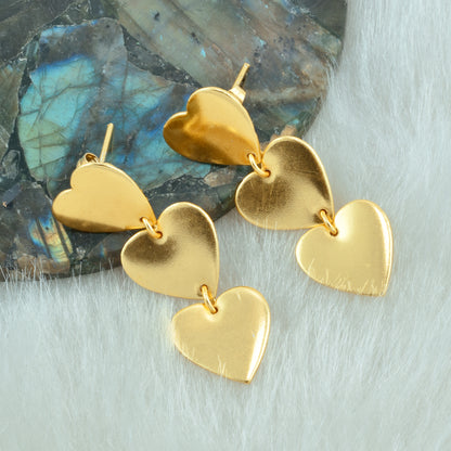 Love All Over Stud Earrings