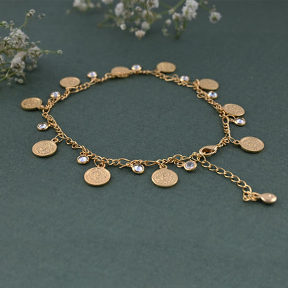 Boho Bloom Trail Anklet