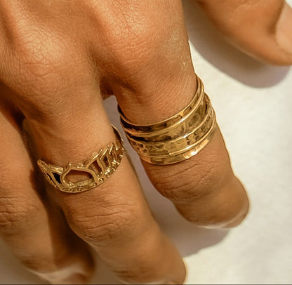 Bold Power Thumb Ring