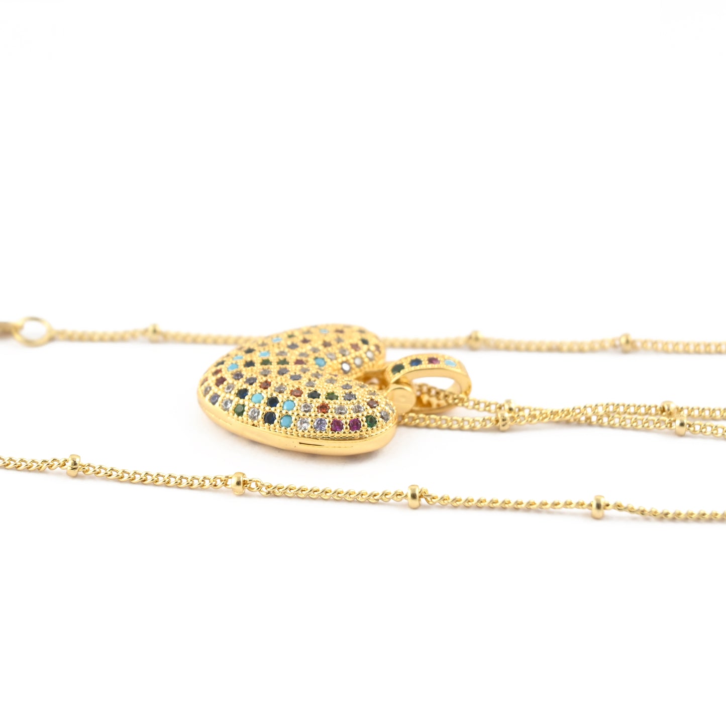 Sparkling Heart Necklace