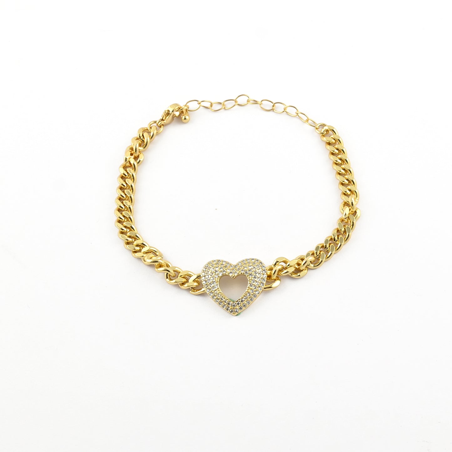 Heart In Heart Bracelet