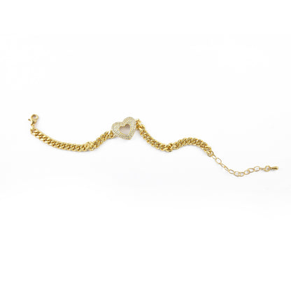 Heart In Heart Bracelet