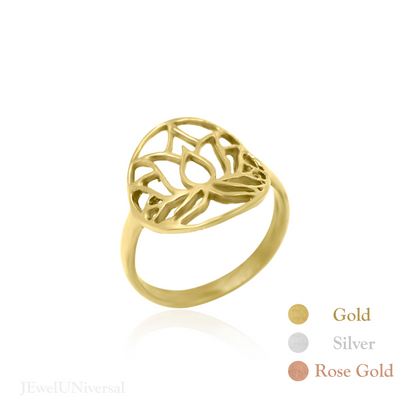 Lotus Blooming Ring