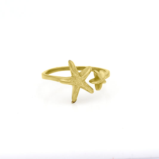 Star Fish In Ocean Ring