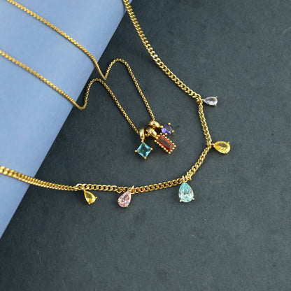 Double Layered Candy Necklace