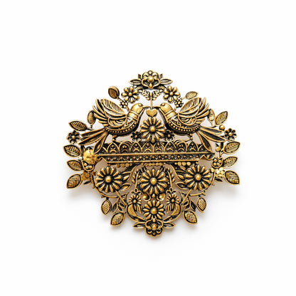 Love Birds brooch