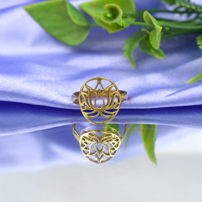 Lotus Blooming Ring