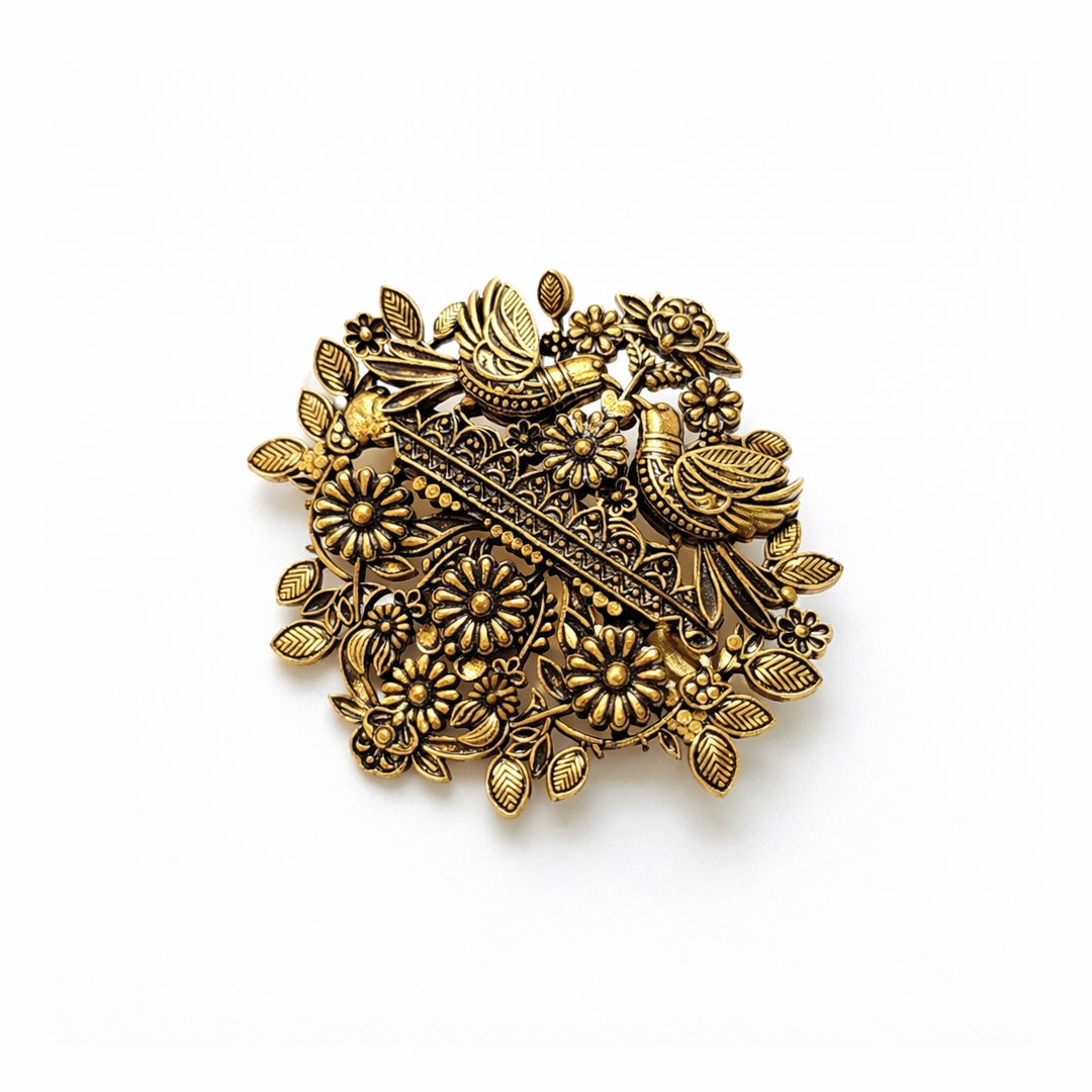 Love Birds brooch