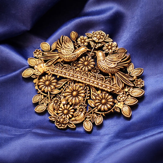 Love Birds brooch