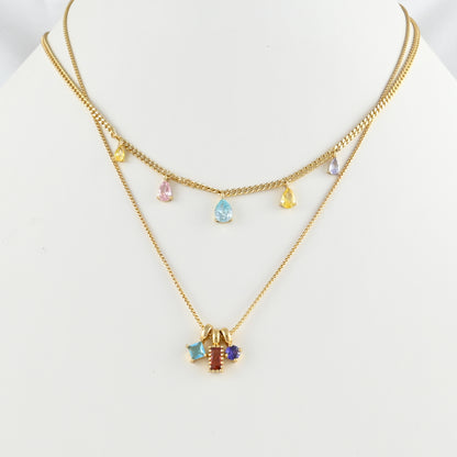 Double Layered Candy Necklace