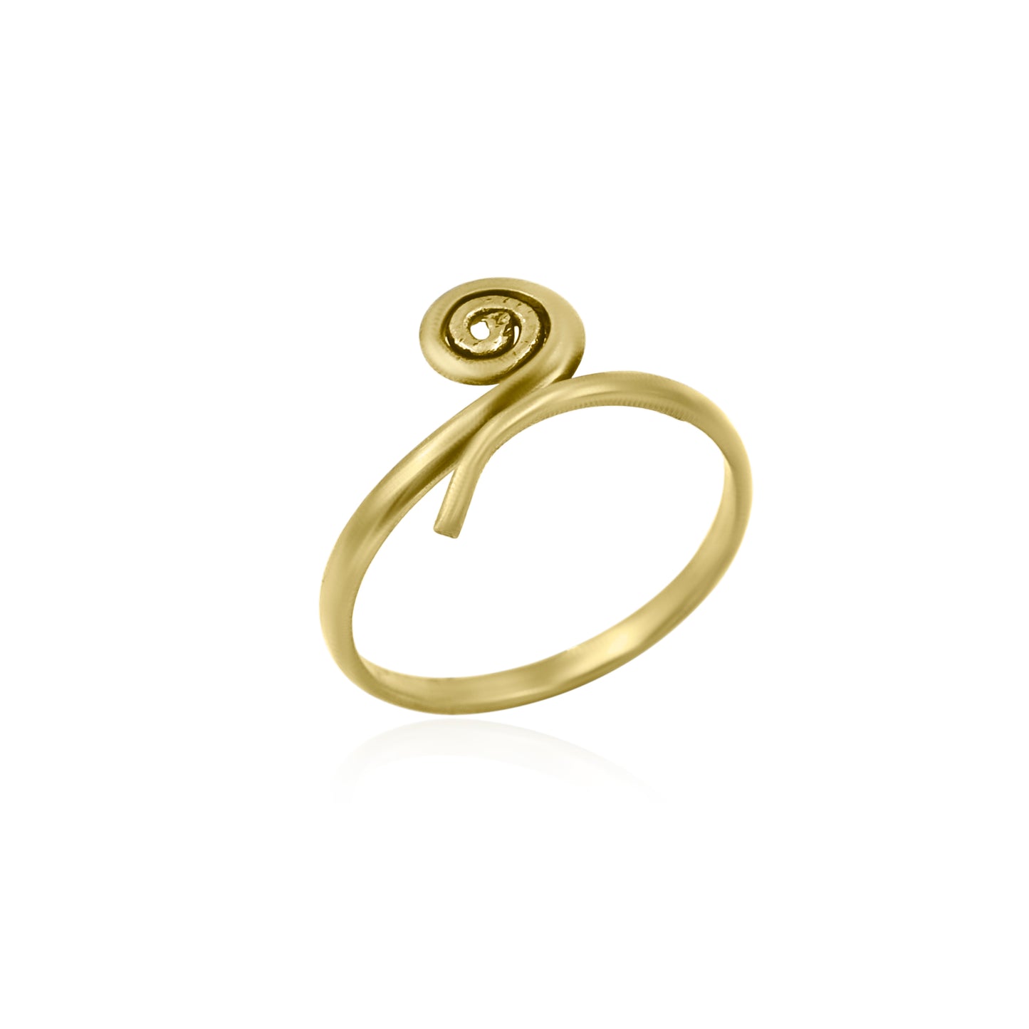 Curved Tail Ring