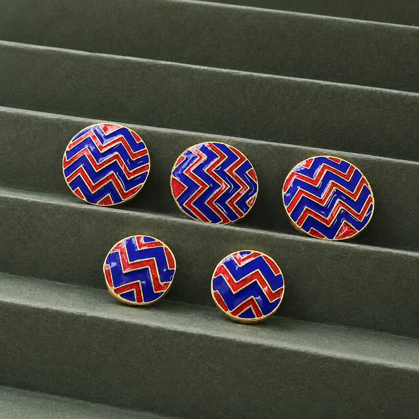 Imperial Chevron Button