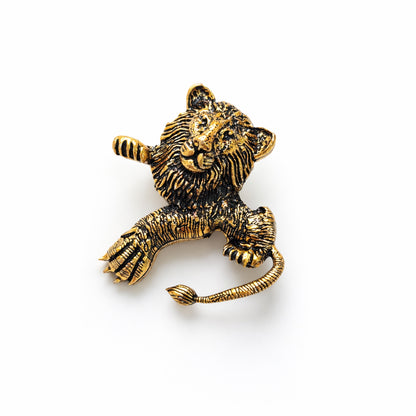 Lion Brooch