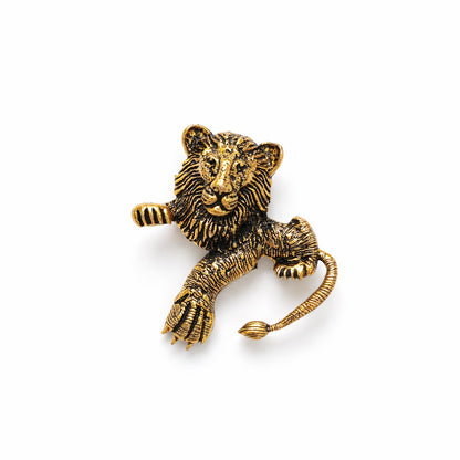 Lion Brooch