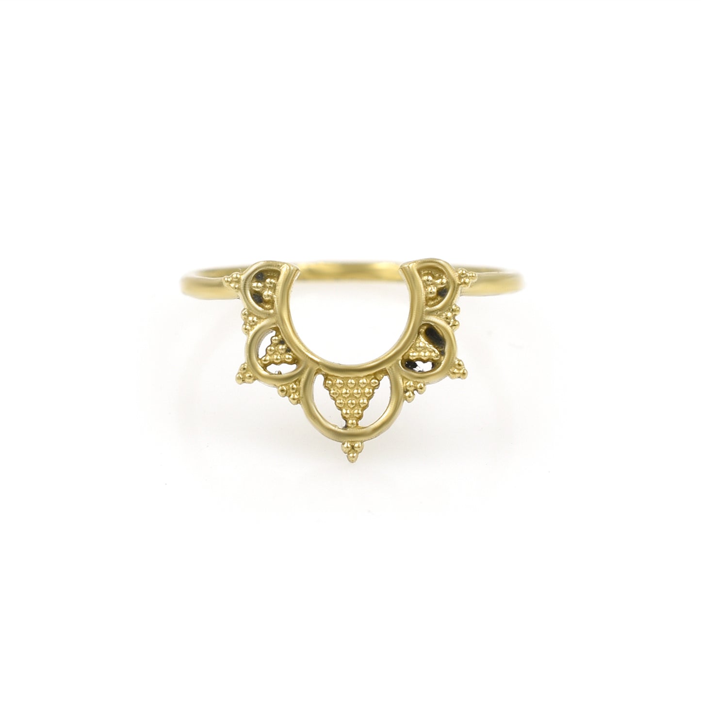 Radiant Crown Ring